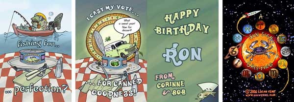 Canned Goodness Birthday Card