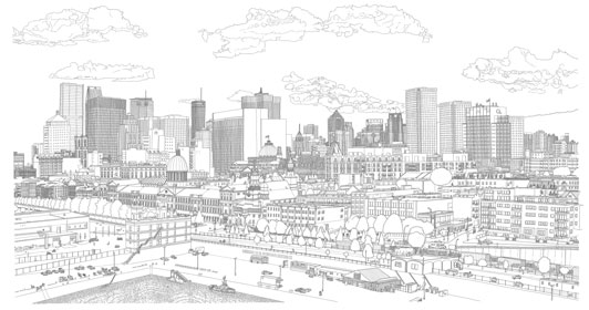 Montreal drawing