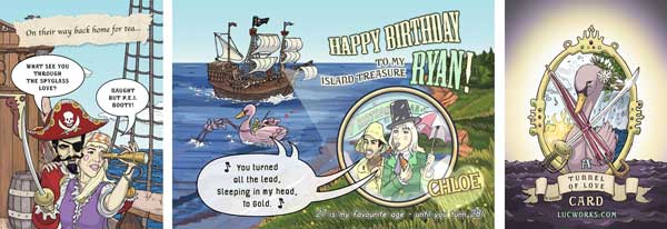 Pirate Birthday Booty Card